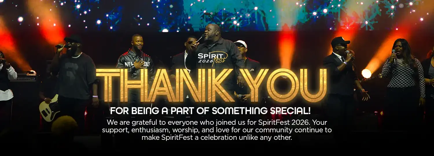 thank you banner for those who attended spiritfest 2026