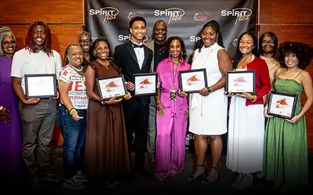 photo of a scholarship recipients